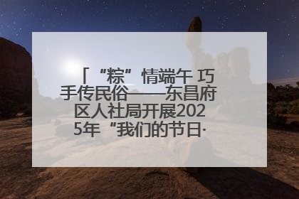 “粽”情端午 巧手传民俗——东昌府区人社局开展2025年“我们的节日·端午”包粽子活动