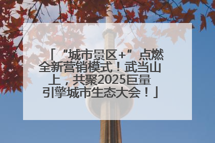 “城市景区+”点燃全新营销模式！武当山上，共聚2025巨量引擎城市生态大会！