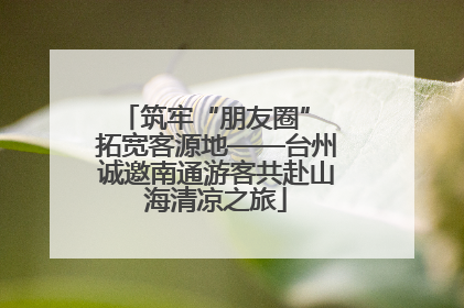 筑牢“朋友圈” 拓宽客源地——台州诚邀南通游客共赴山海清凉之旅