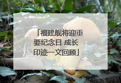 福建舰将迎重要纪念日 成长印迹一文回顾