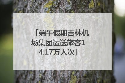 端午假期吉林机场集团运送旅客14.17万人次