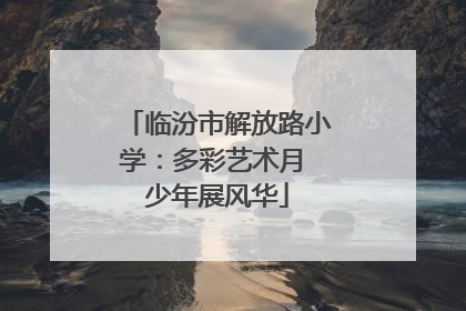 临汾市解放路小学：多彩艺术月 少年展风华