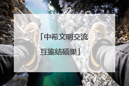 中希文明交流互鉴结硕果