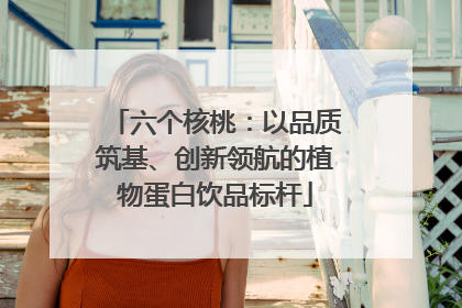 六个核桃：以品质筑基、创新领航的植物蛋白饮品标杆