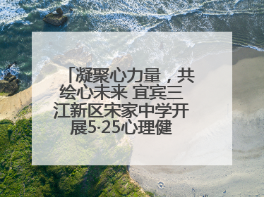 凝聚心力量，共绘心未来 宜宾三江新区宋家中学开展5·25心理健康月活动
