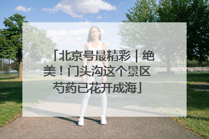 北京号最精彩｜绝美！门头沟这个景区芍药已花开成海