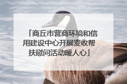 商丘市营商环境和信用建设中心开展麦收帮扶慰问活动暖人心