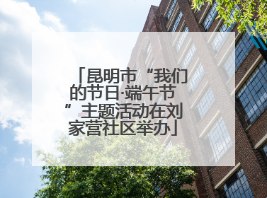 昆明市“我们的节日·端午节”主题活动在刘家营社区举办