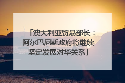 澳大利亚贸易部长：阿尔巴尼斯政府将继续坚定发展对华关系
