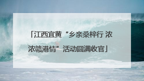 江西宜黄“乡亲桑梓行 浓浓赣港情”活动圆满收官