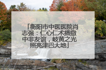 衡阳市中医医院肖志强：仁心仁术播撒中非友谊，岐黄之光照亮津巴大地