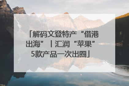 解码文登特产“借港出海”丨汇润“苹果”5款产品一次出圈