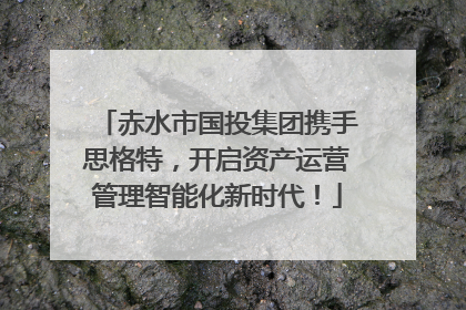 赤水市国投集团携手思格特，开启资产运营管理智能化新时代！
