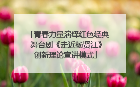青春力量演绎红色经典 舞台剧《走近杨贤江》创新理论宣讲模式