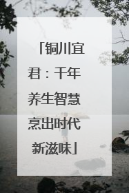 铜川宜君：千年养生智慧烹出时代新滋味