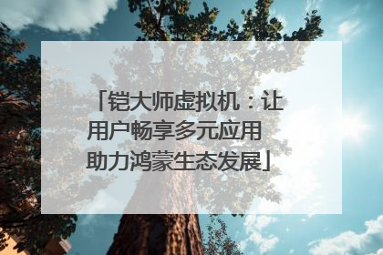 铠大师虚拟机：让用户畅享多元应用 助力鸿蒙生态发展